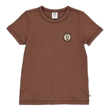 Tricou maro cu imprimeu logo pentru copii