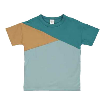 Tricou Alfa Block albastru pentru copii