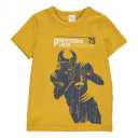 Tricou galben cu imprimeu rugby pentru copii