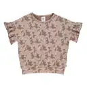 Tricou cu imprimeu Reed pentru fete