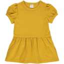 Tricou peplum galben pentru fete