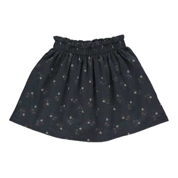 Fustă bleumarin cu imprimeu stele pentru fetițe
