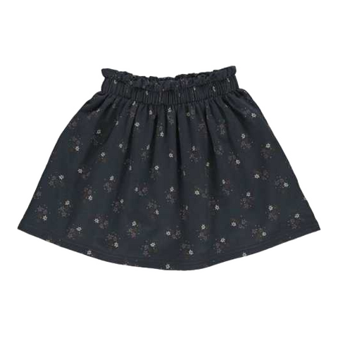 Fustă bleumarin cu imprimeu stele pentru fetițe