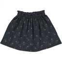 Fustă bleumarin cu imprimeu stele pentru fetițe