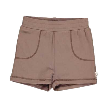 Pantaloni scurți comozi, maro, pentru bebeluși