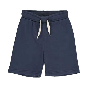 Pantaloni scurți bleumarin din bumbac plin