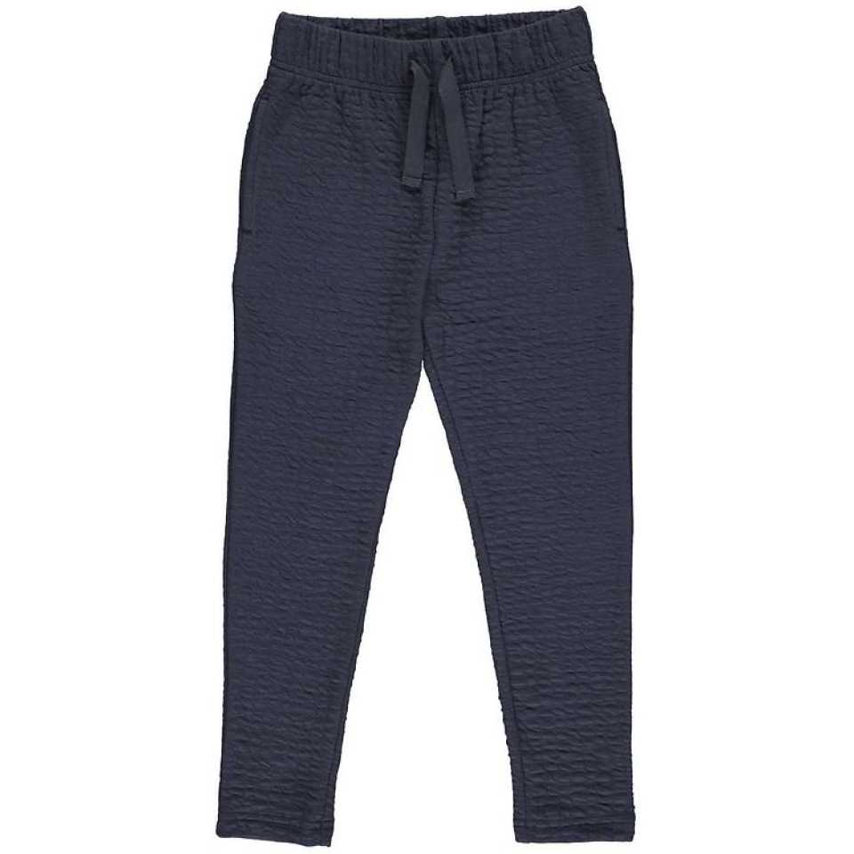 Pantaloni bleumarin jaquard