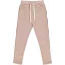 Pantaloni de trening bej, slim fit, pentru copii, din bumbac organic