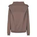 Bluză confortabilă maro, de damă