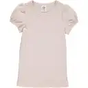 Tricou roz pal pointelle pentru fete