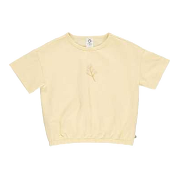 Tricou galben cu imprimeu mic floral Flipendula pentru fete