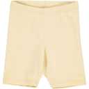 Colanți scurți galbeni pentru fete