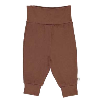 Pantaloni maro acorn pentru bebeluși