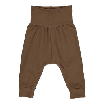 Pantaloni Alfa funky maro pentru bebeluși