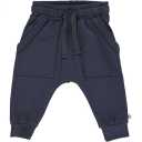 Pantaloni bleumarin cu buzunare încăpătoare pentru bebeluși