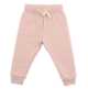 Pantaloni de trening roz, groși, pentru bebeluși