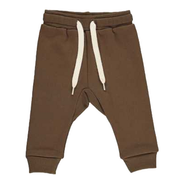 Pantaloni de trening maro, groși, pentru bebeluși