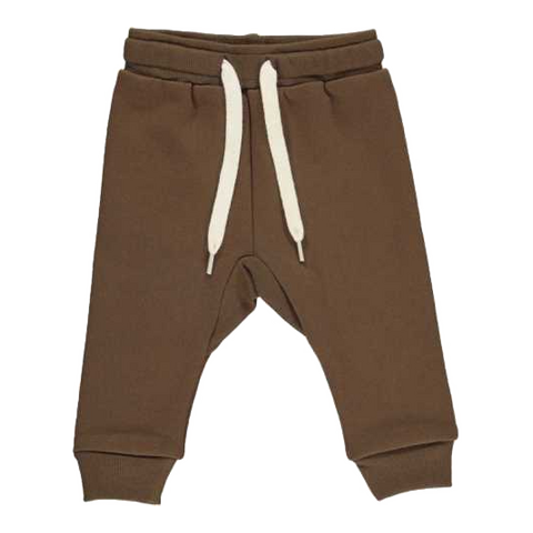 Pantaloni de trening maro, groși, pentru bebeluși