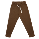 Pantaloni de trening maro, groși, pentru copii