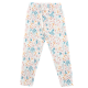 Pantaloni groși cu imprimeu floral, pentru copii