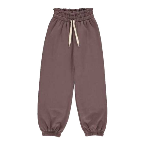Pantaloni groși mov maro, pentru copii