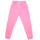 Pantaloni de trening roz intens pentru copii
