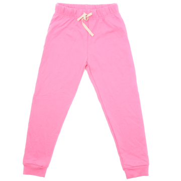 Pantaloni de trening roz intens pentru copii