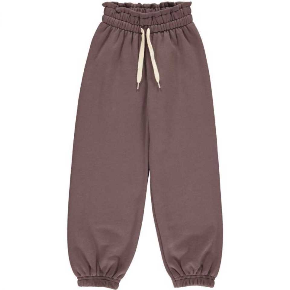 Pantaloni groși mov strugure, pentru copii