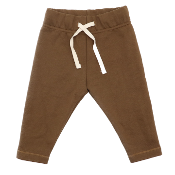 Pantaloni de trening groși, maro, pentru copii