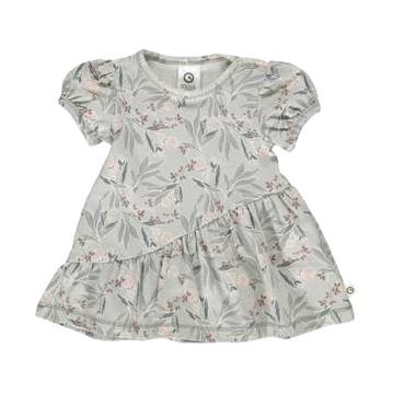 Rochie Peony cu mânecă scurtă din bumbac organic