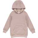 Rochie hoodie roz pentru fetițe