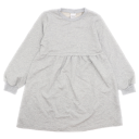 Rochie gri grosuță pentru fete