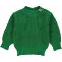 Pulover verde tricotat pentru bebeluși