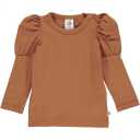 Bluză amber cu mâneci bufante