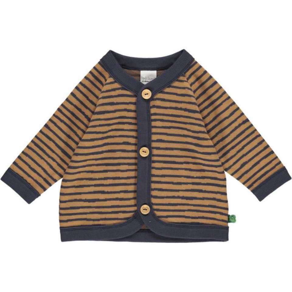 Cardigan bleumarin cu dungi pentru copii