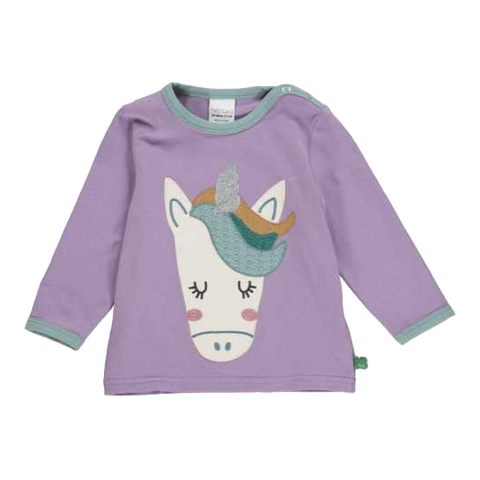 Bluziță unicorn pentru fetițe