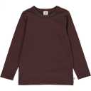 Bluziță confortabilă maro închis pentru copii