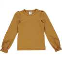 Bluză bej cu volănaș pentru fete