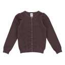 Cardigan tricotat, maro pentru fete