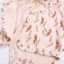 Body crem cu imprimeu, tip kimono