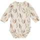 Body crem cu imprimeu, tip kimono