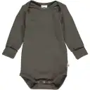 Body Cozy me verde închis pentru bebeluși