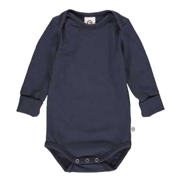 Body Cozy me bleumarin pentru bebeluși