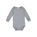 Body Cozy me gri pentru bebeluși