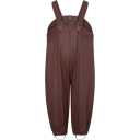 Pantaloni de ploaie și vânt maro pentru copii