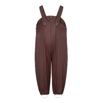 Pantaloni de ploaie și vânt maro pentru copii