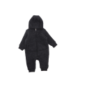 Salopetă din lână fiartă organică antracit