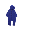 Salopetă albastru intens din lână fleece