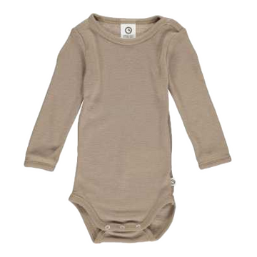 Body bej deschis din lână