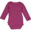 Body din lână organică plum